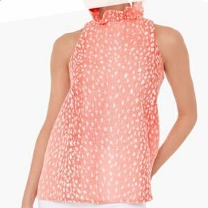 Tuckernuck Coral Sleeveless Top